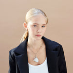 Porcelain Heart Necklace