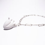 Porcelain Heart Necklace