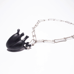 Porcelain Heart Necklace