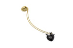 Corazón Small Black Pendant