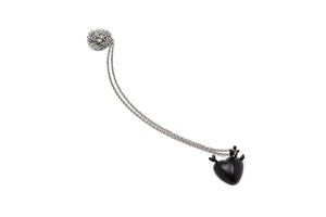 Corazón Small Black Pendant