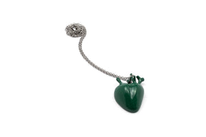 Corazón Large Green Pendant