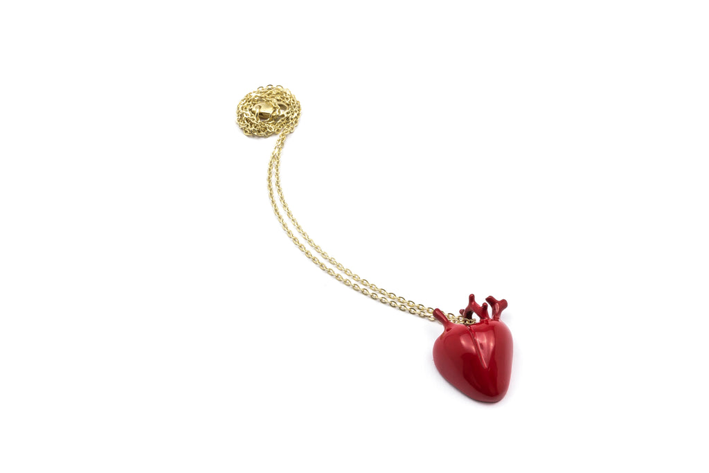 Corazón Large Red Pendant
