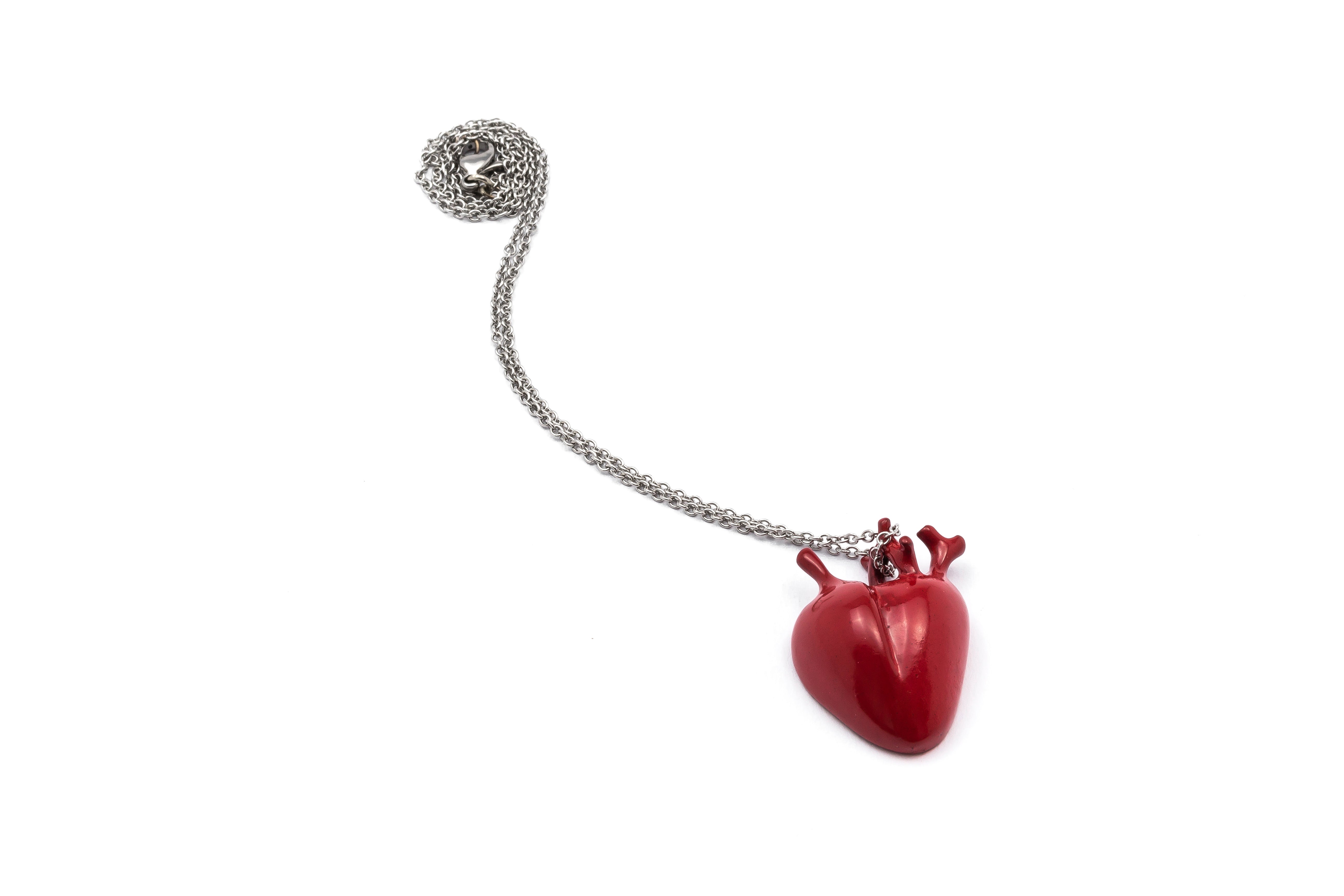 Corazón Large Red Pendant